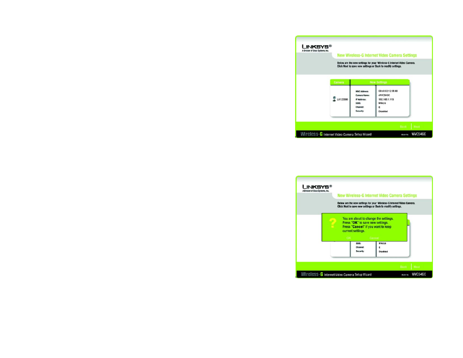 Linksys WVC54GC User Manual | Page 25 / 91