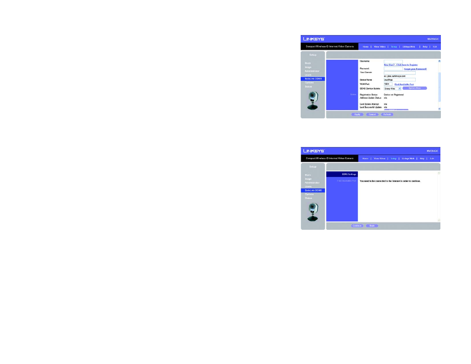 Linksys WVC54GC User Manual | Page 52 / 91