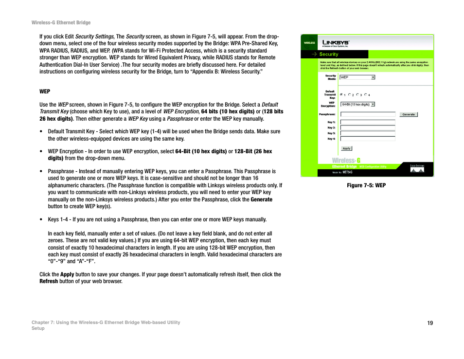 Linksys WET54G V3 User Manual | Page 25 / 54