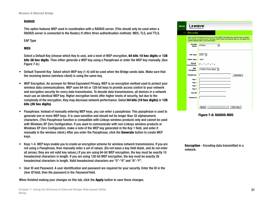 Linksys WET54G V3 User Manual | Page 27 / 54