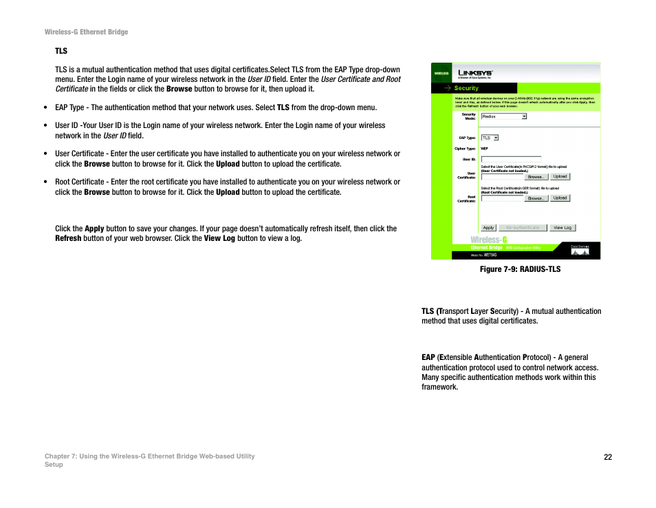 Linksys WET54G V3 User Manual | Page 28 / 54