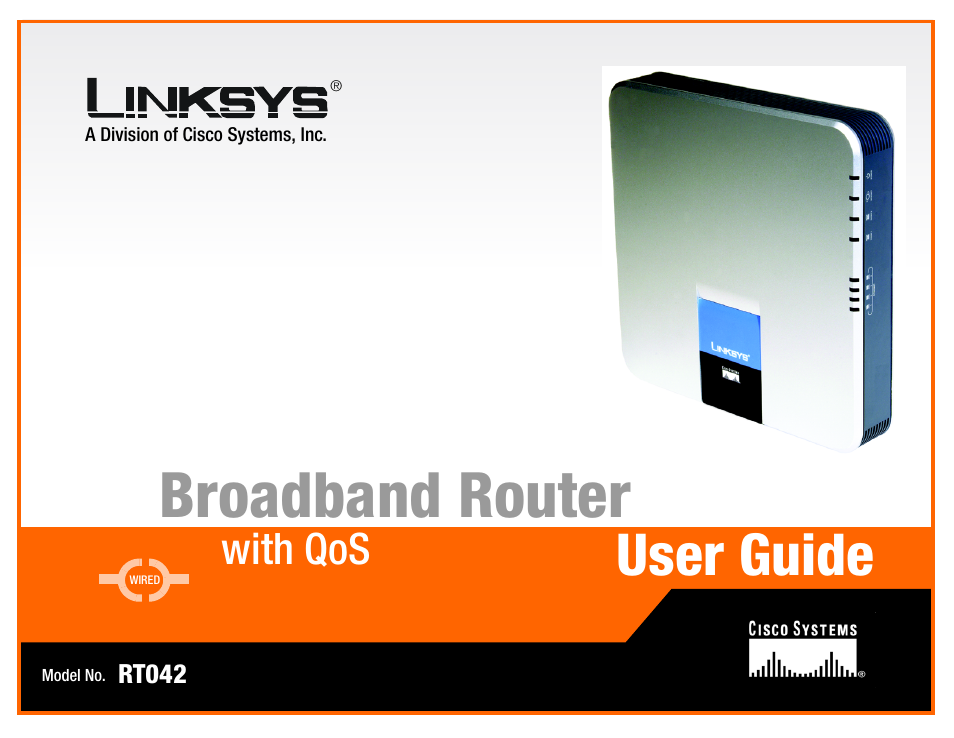 Linksys RT042 User Manual | 68 pages