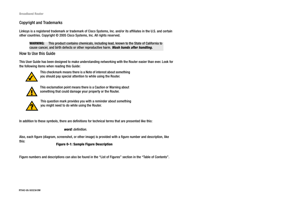 Linksys RT042 User Manual | Page 2 / 68