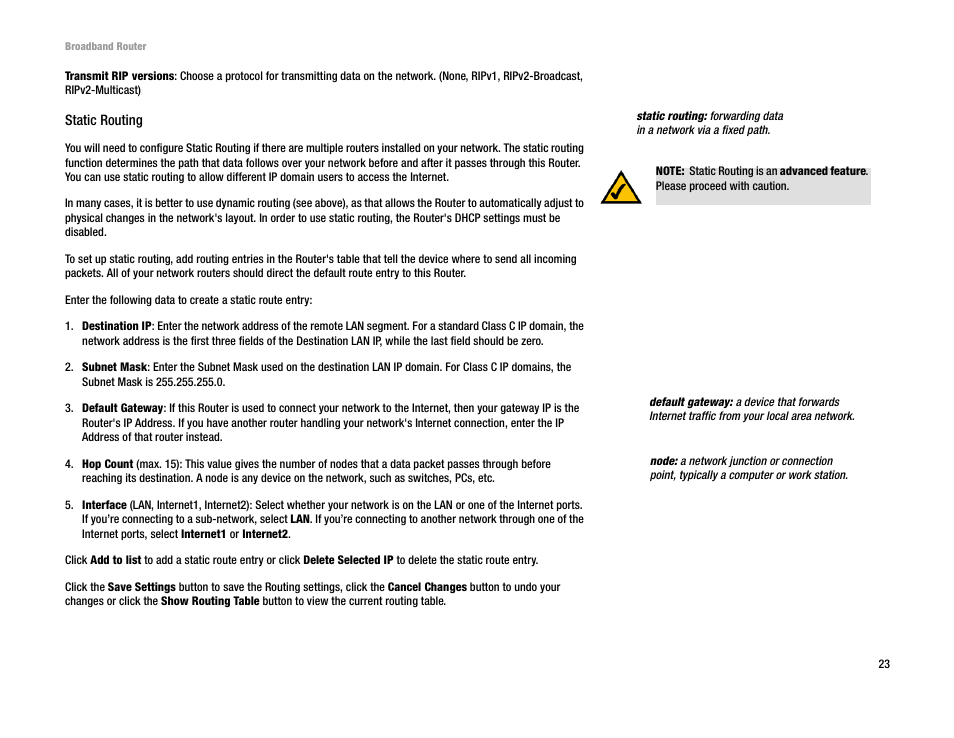 Linksys RT042 User Manual | Page 29 / 68