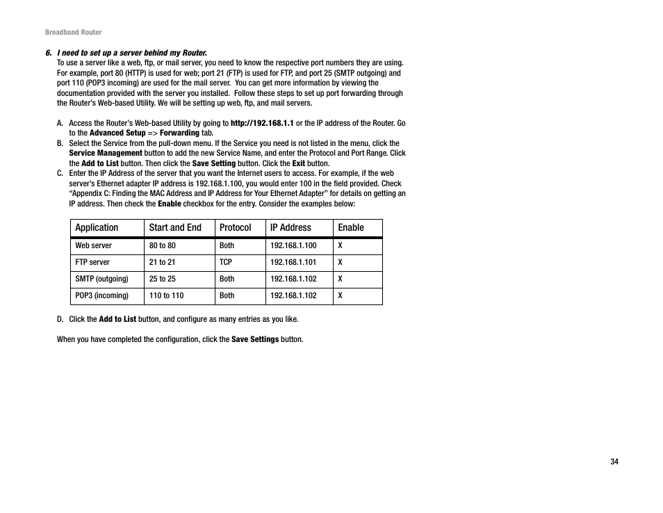 Linksys RT042 User Manual | Page 40 / 68