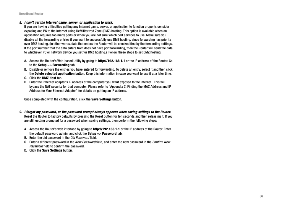 Linksys RT042 User Manual | Page 42 / 68