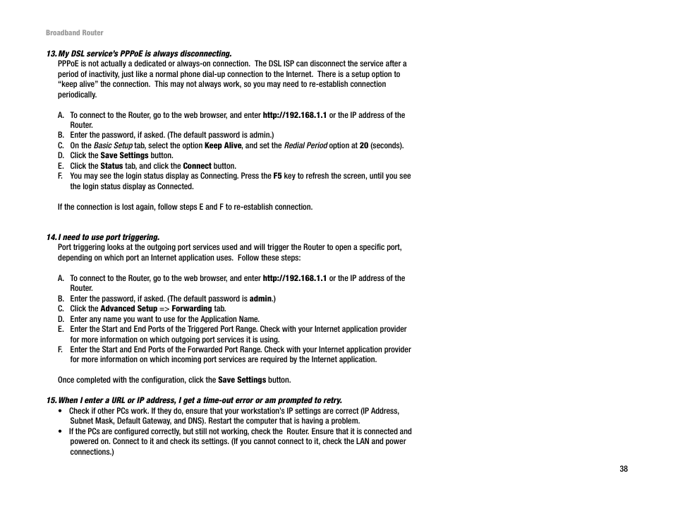 Linksys RT042 User Manual | Page 44 / 68