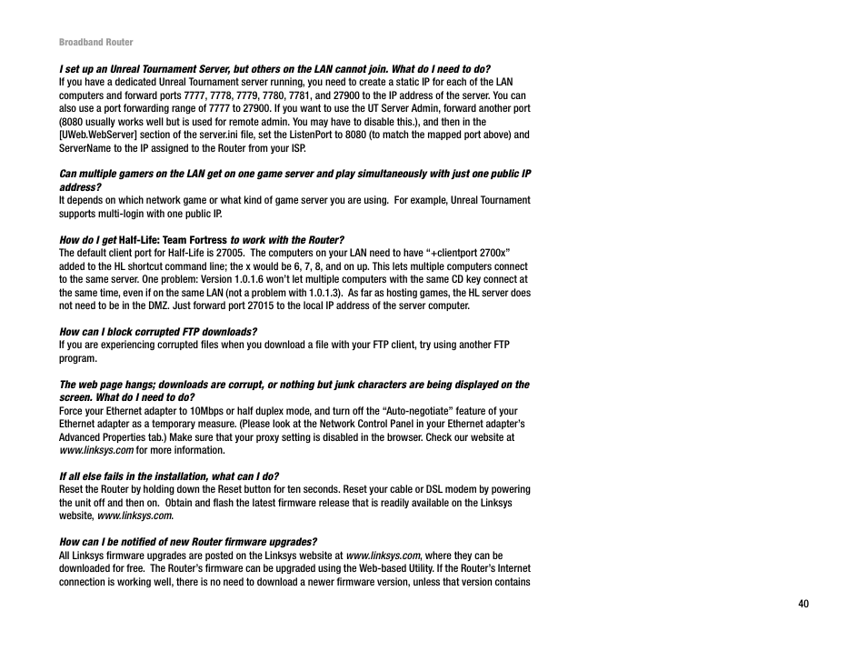 Linksys RT042 User Manual | Page 46 / 68