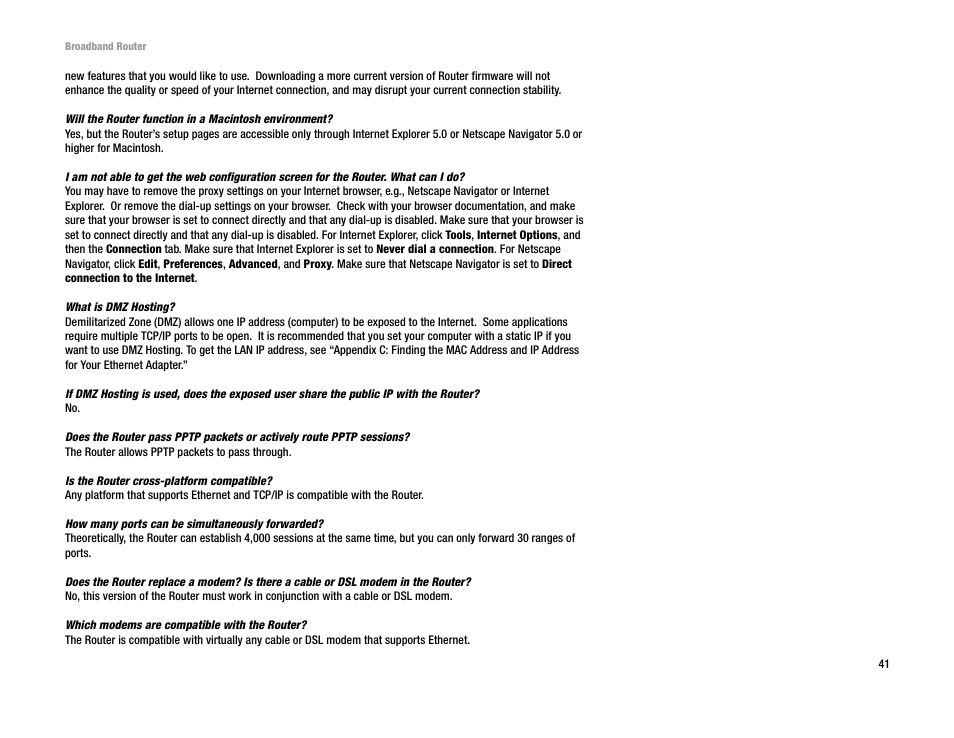 Linksys RT042 User Manual | Page 47 / 68