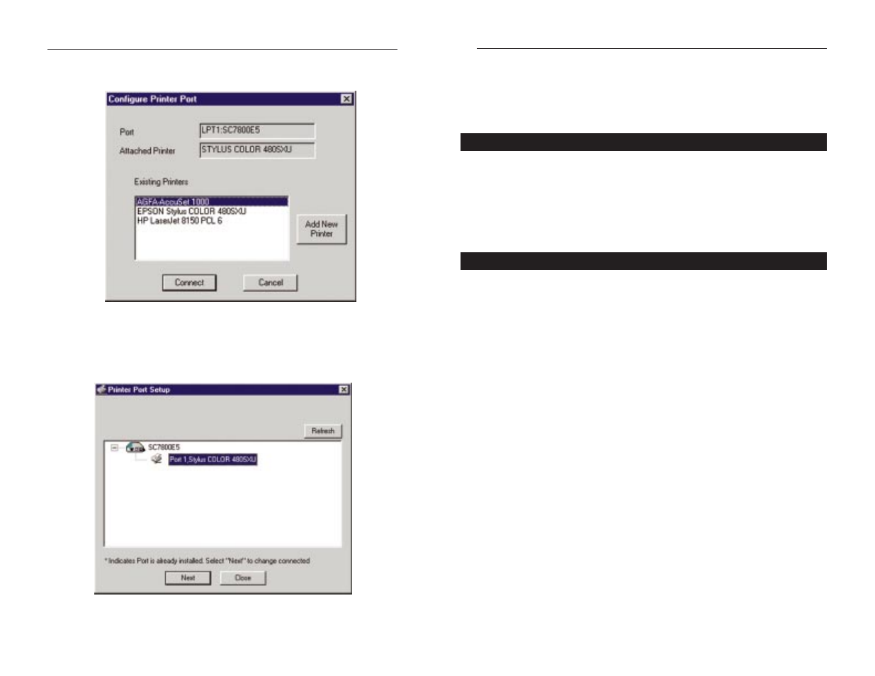 Chapter 5: bi-admin: printserver management | Linksys WPS11 User Manual | Page 11 / 31