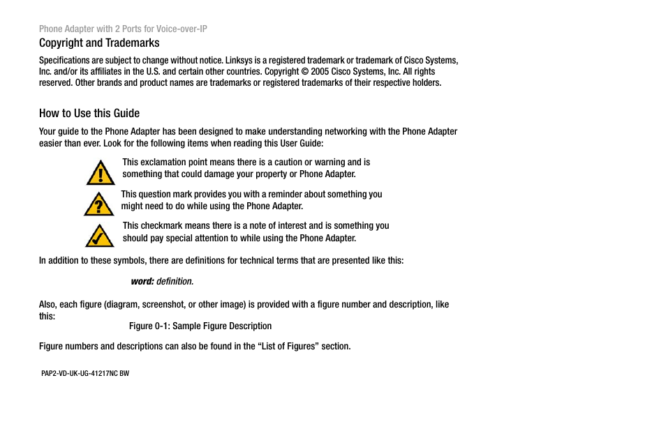 Linksys PAP2-VU User Manual | Page 3 / 46