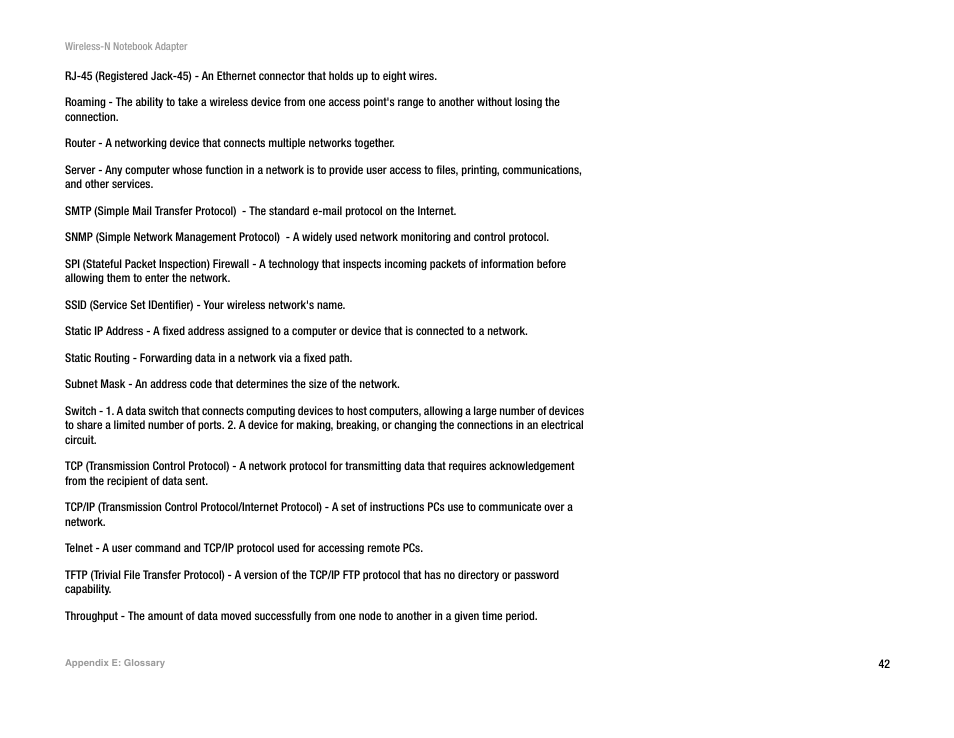 Linksys 2 User Manual | Page 48 / 65