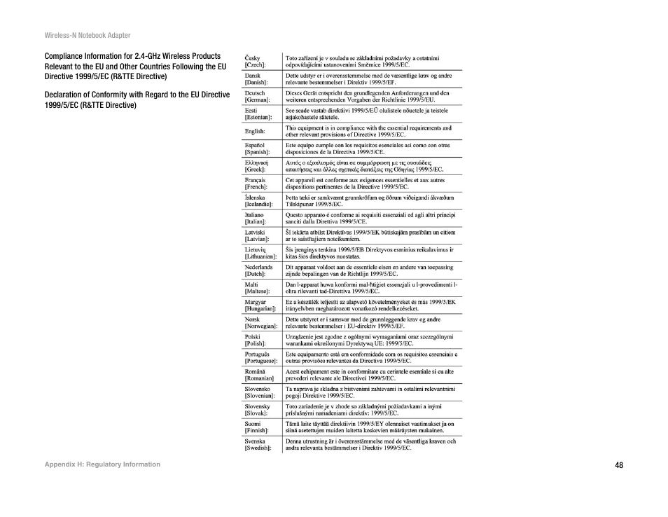 Linksys 2 User Manual | Page 54 / 65