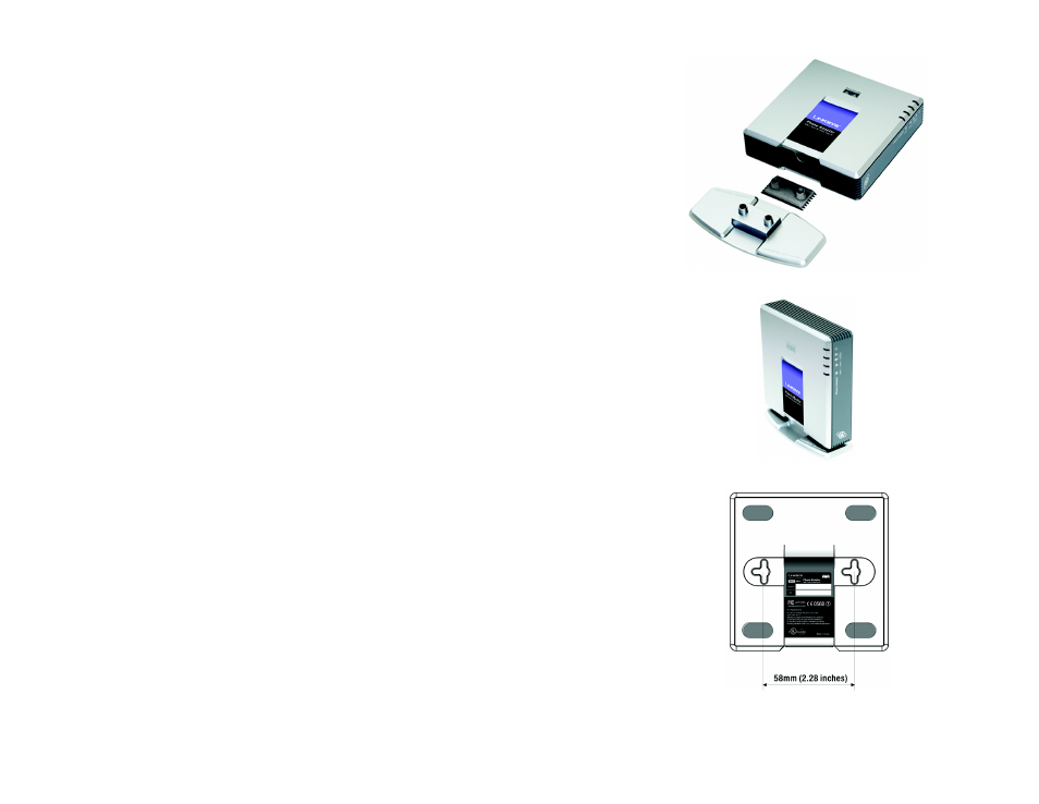 Placement options | Linksys PAP2-NA User Manual | Page 11 / 33