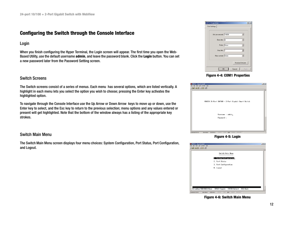 Linksys SRW224 User Manual | Page 18 / 47
