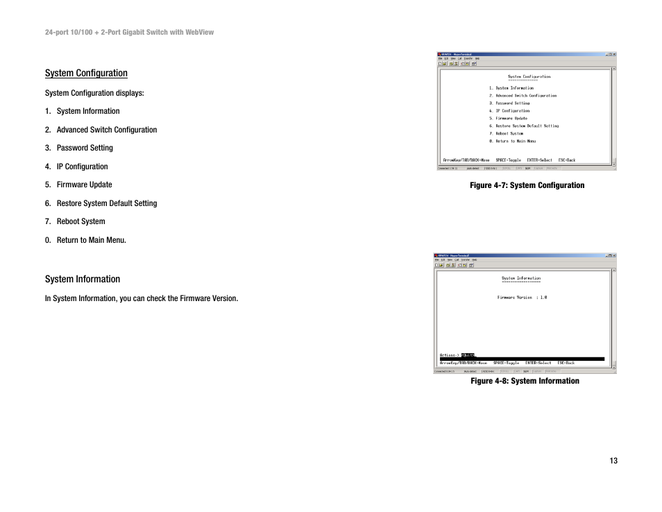 Linksys SRW224 User Manual | Page 19 / 47