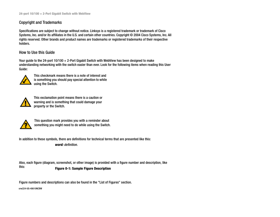 Linksys SRW224 User Manual | Page 2 / 47