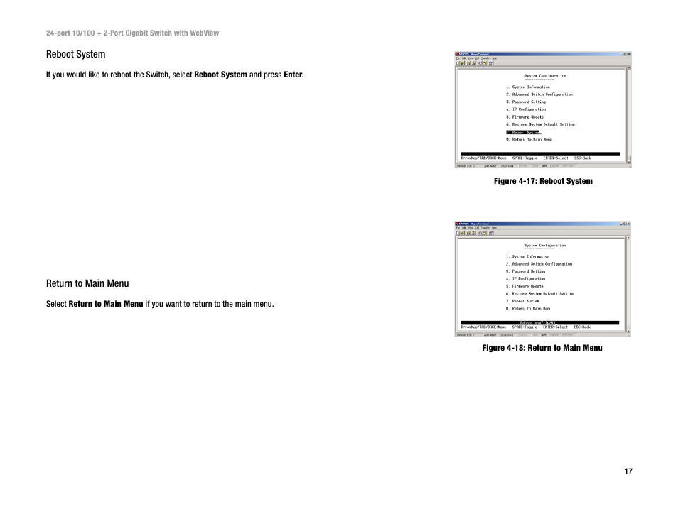 Linksys SRW224 User Manual | Page 23 / 47