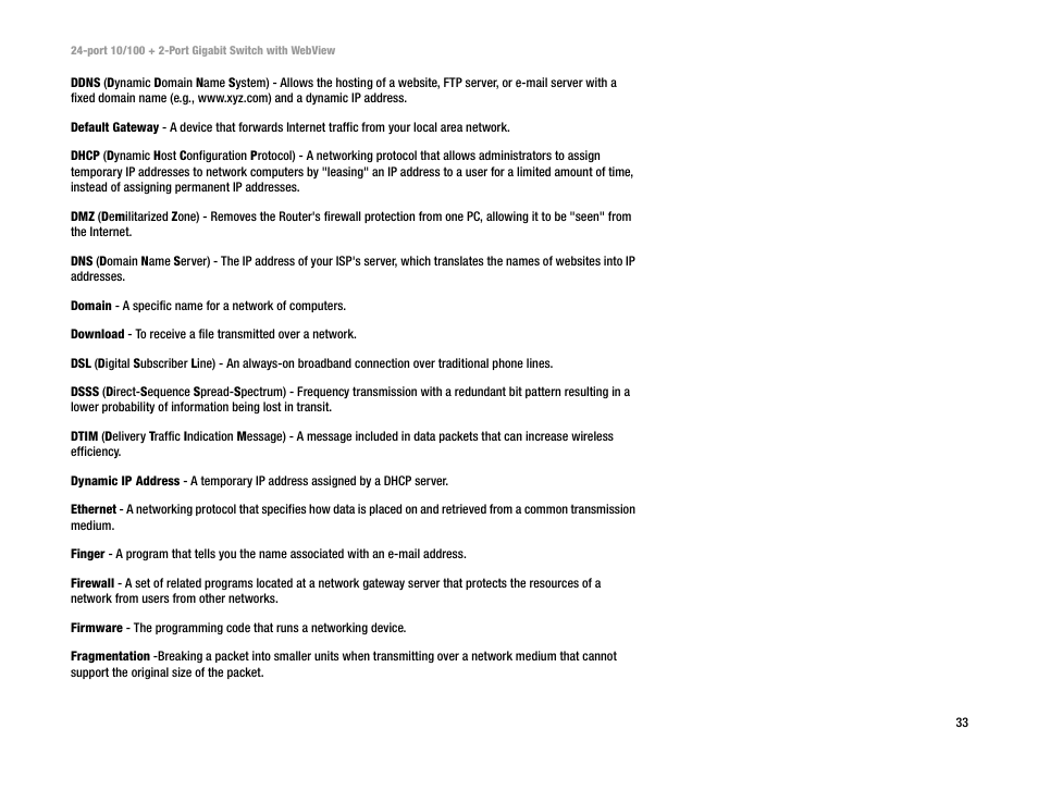 Linksys SRW224 User Manual | Page 38 / 47