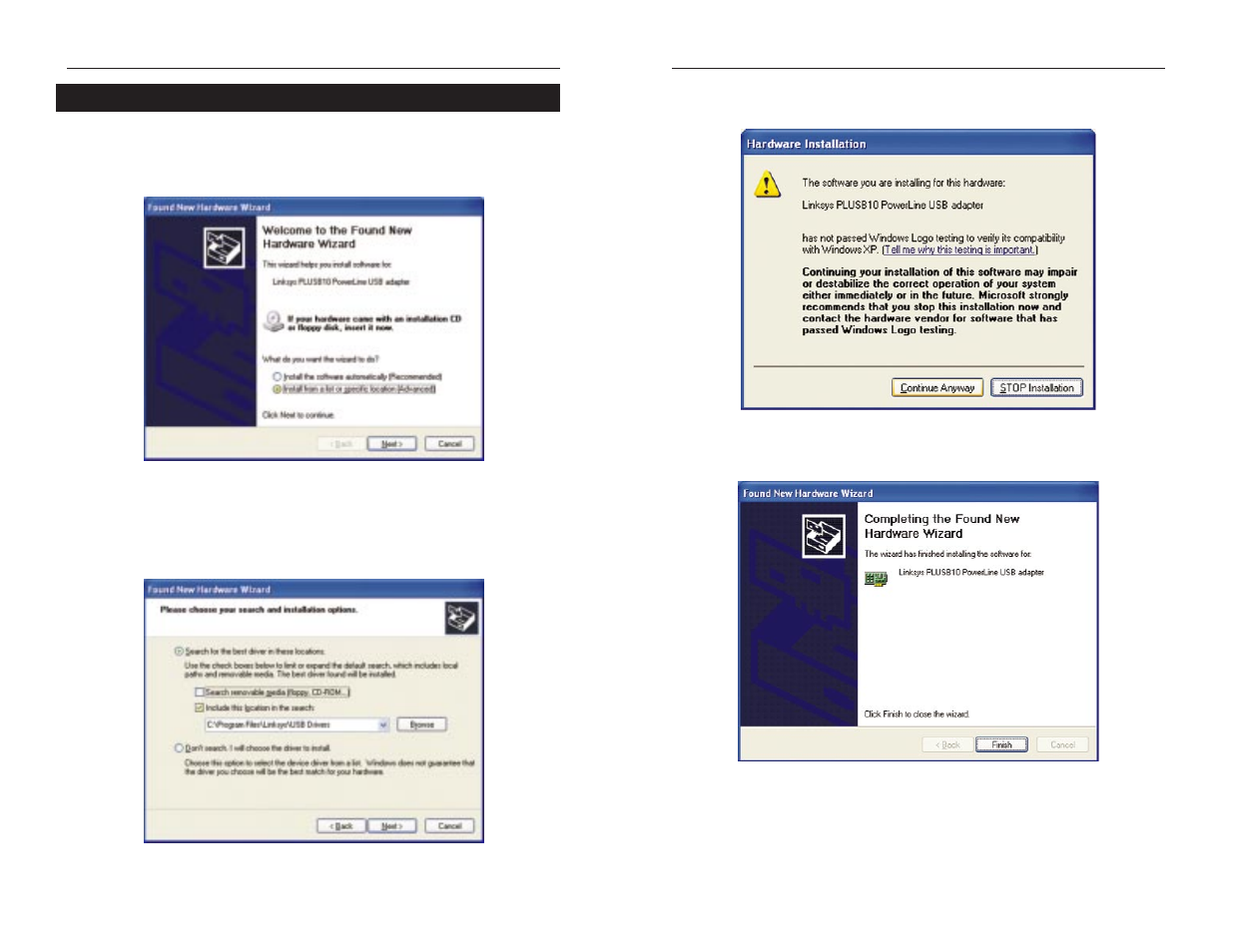 Linksys PLEBR10 User Manual | Page 16 / 26