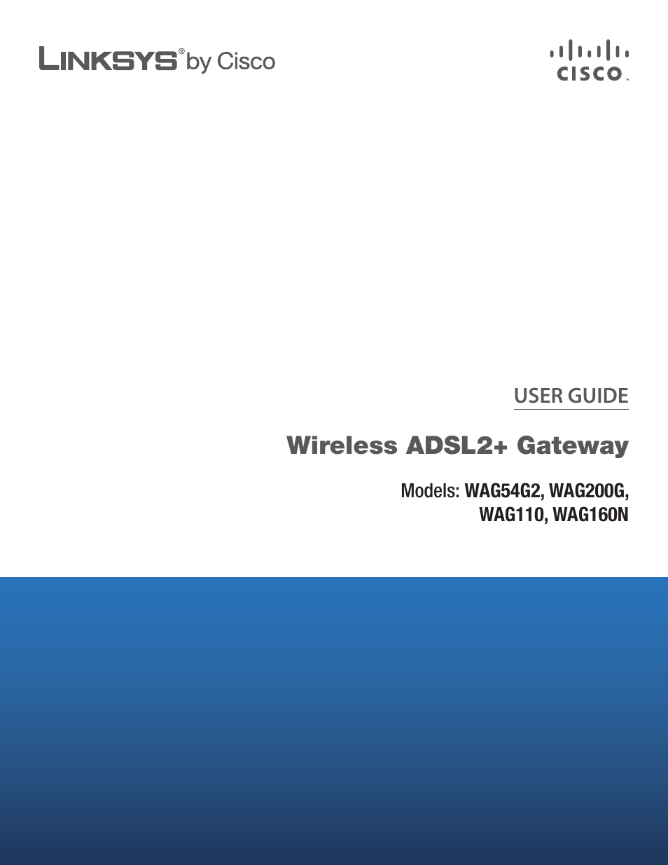 Linksys WAG54G2 User Manual | 33 pages