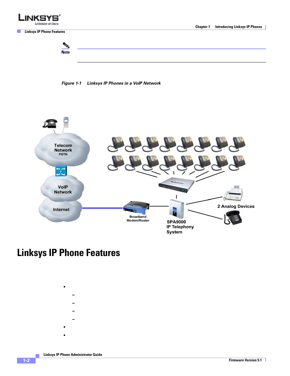 Linksys ip phone features | Linksys SPA 900 Series User Manual | Page 13 / 165