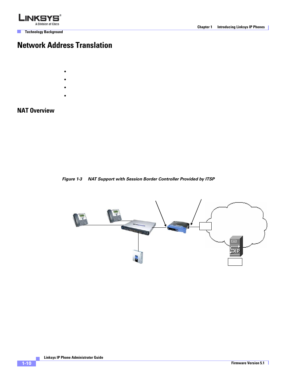 Network address translation, Nat overview | Linksys SPA 900 Series User Manual | Page 21 / 165