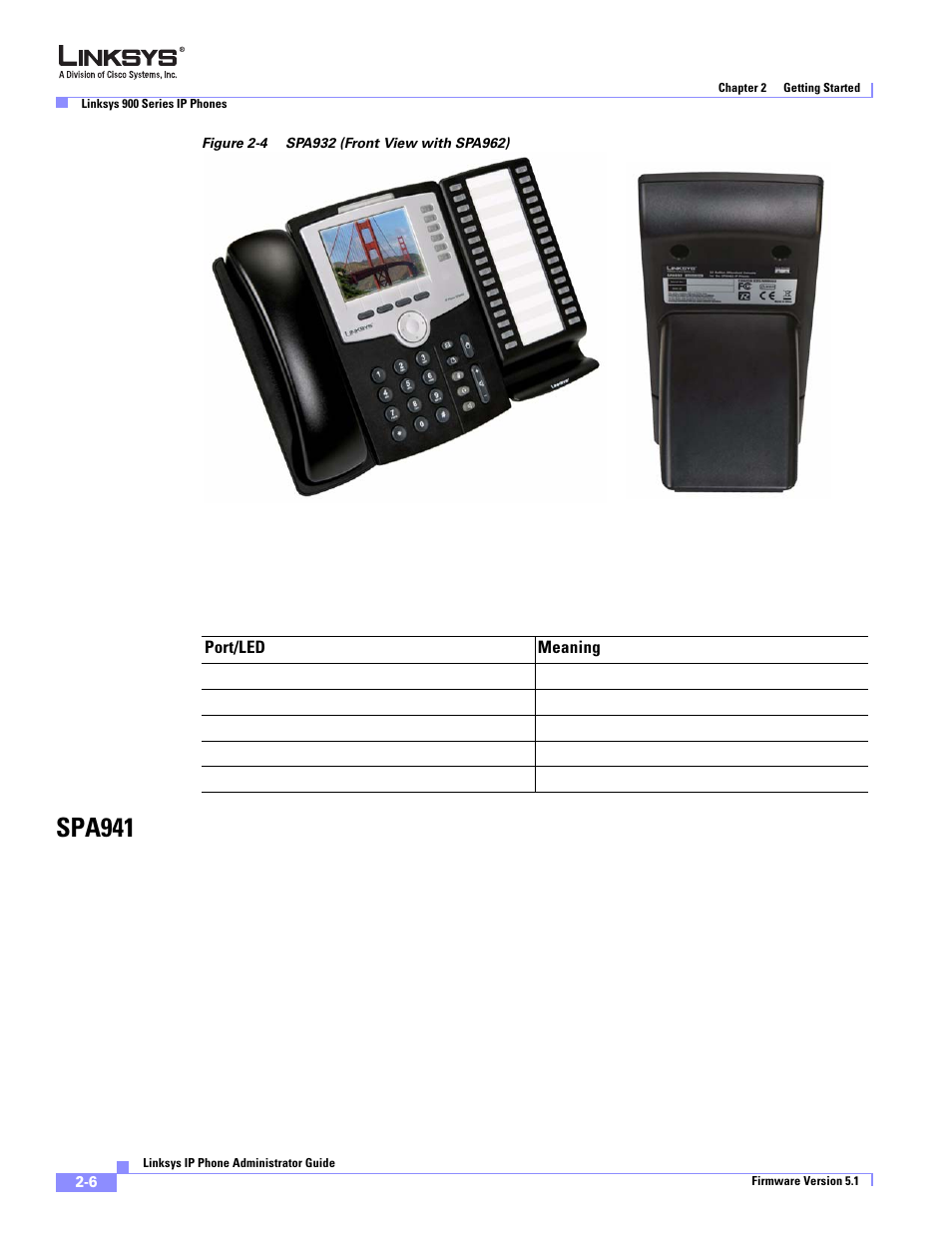 Spa941 | Linksys SPA 900 Series User Manual | Page 29 / 165