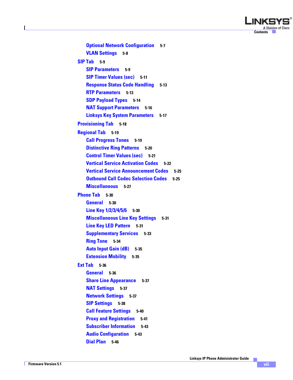 Linksys SPA 900 Series User Manual | Page 8 / 165