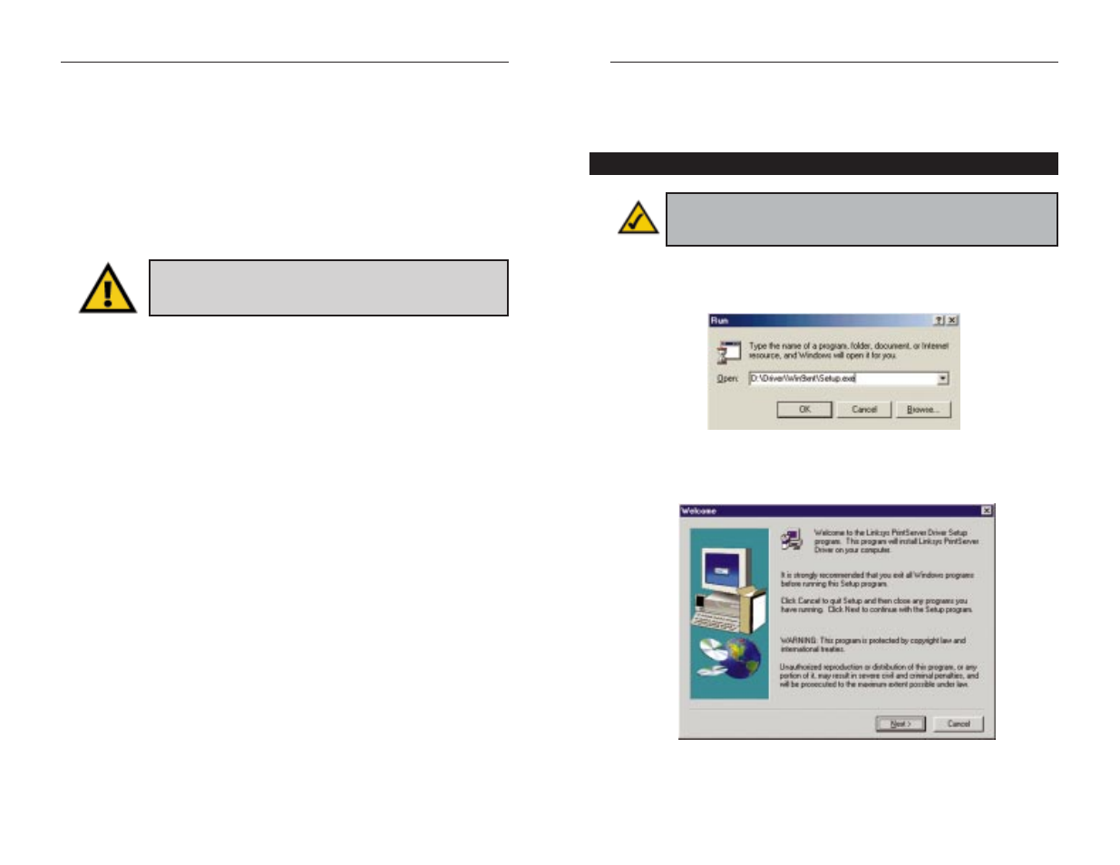 Chapter 5: windows driver setup | Linksys EPSX3 User Manual | Page 8 / 40