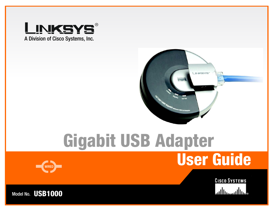 Linksys USB1000 User Manual | 26 pages