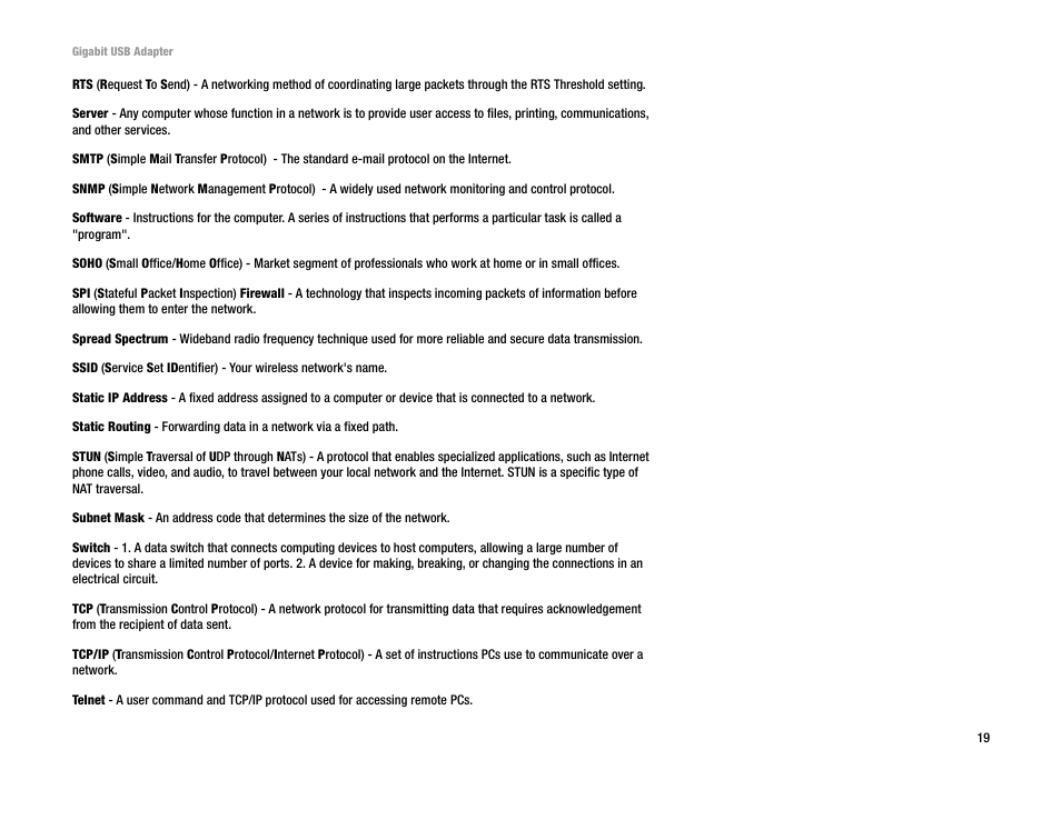 Linksys USB1000 User Manual | Page 21 / 26