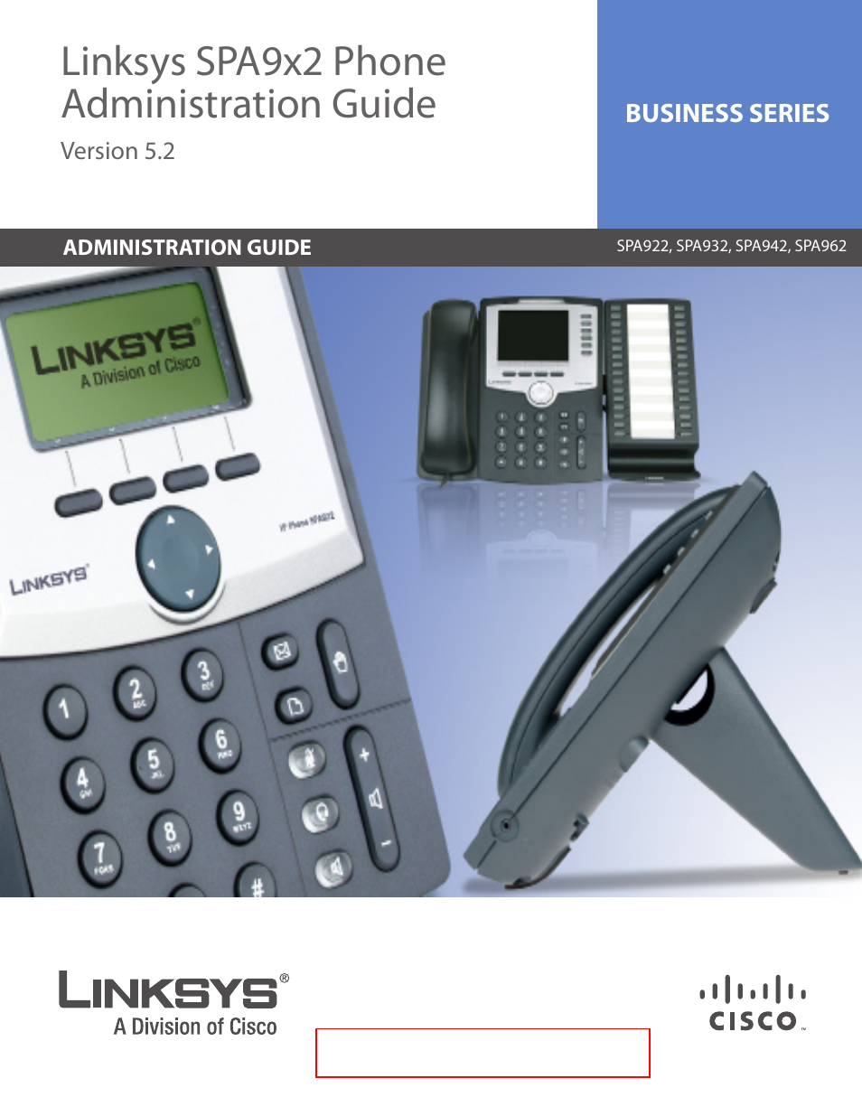 Linksys BUSINESS SPA922 User Manual | 196 pages