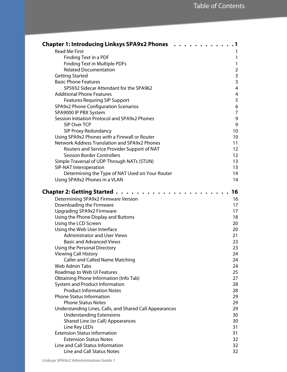 Linksys BUSINESS SPA922 User Manual | Page 2 / 196