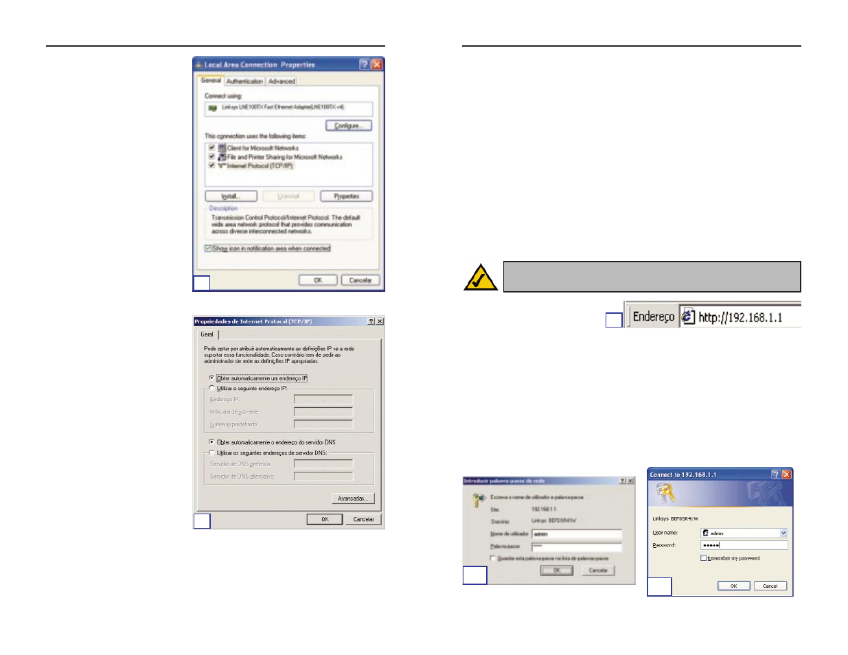 Passo 3: configuração da gate- way adsl | Linksys INSTANT BROADBAND BEFDSR41W User Manual | Page 53 / 69