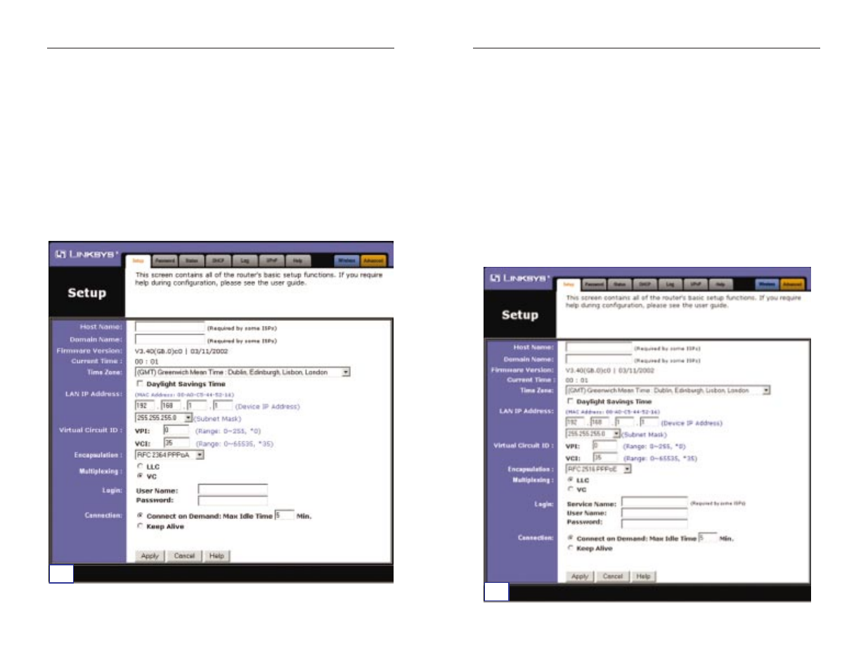 Linksys INSTANT BROADBAND BEFDSR41W User Manual | Page 56 / 69