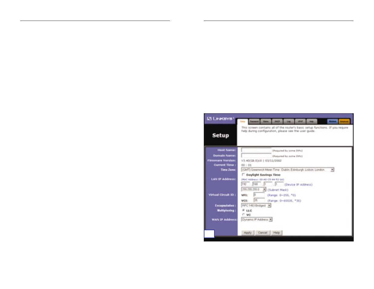 Linksys INSTANT BROADBAND BEFDSR41W User Manual | Page 65 / 69