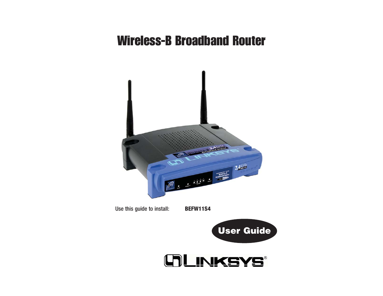 Linksys BEFW11S4 User Manual | 55 pages