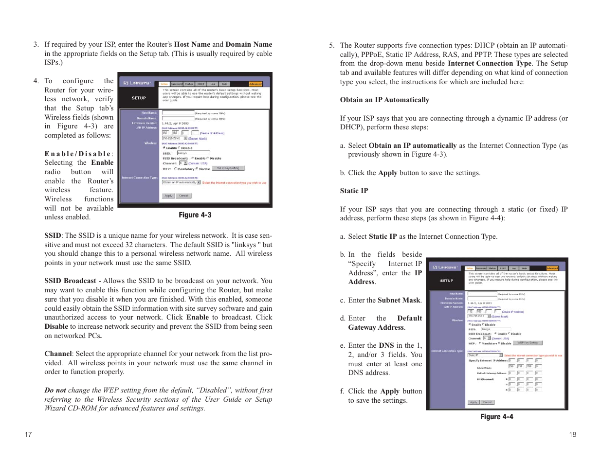 Linksys BEFW11S4 User Manual | Page 13 / 55