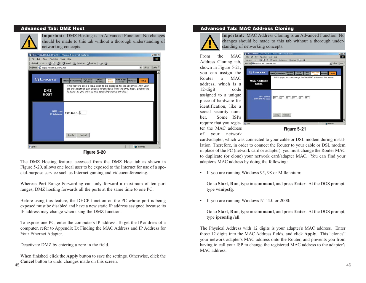 Linksys BEFW11S4 User Manual | Page 27 / 55