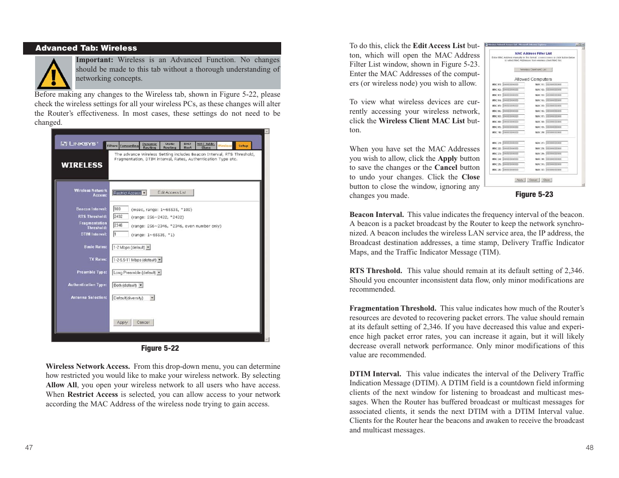 Linksys BEFW11S4 User Manual | Page 28 / 55
