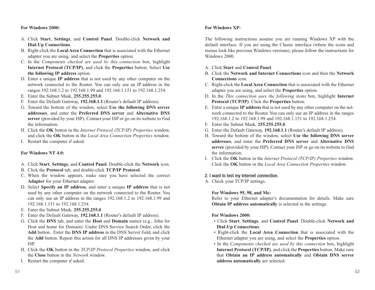 Linksys BEFW11S4 User Manual | Page 30 / 55