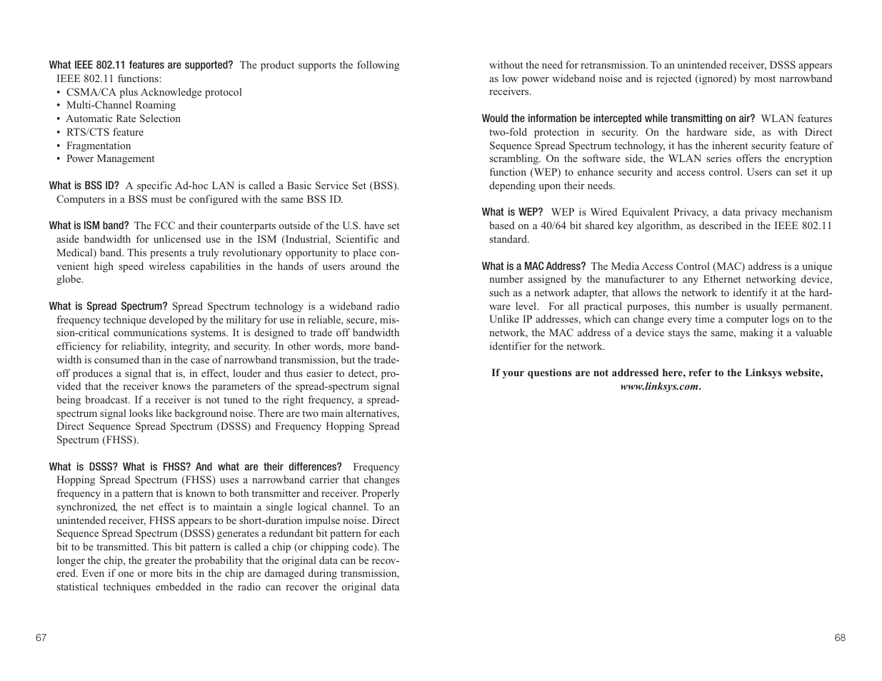 Linksys BEFW11S4 User Manual | Page 38 / 55