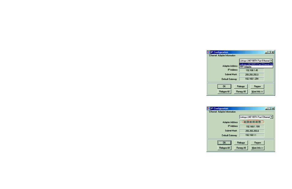 Windows 98 or me instructions | Linksys RTP300 User Manual | Page 77 / 96