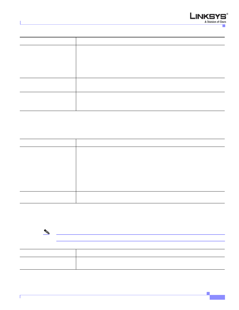 Miscellaneous line key settings, Line key led pattern | Linksys VOICE SYSTEM SPA 900 SERIES User Manual | Page 136 / 165
