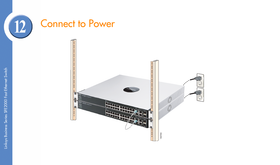 Connect to power | Linksys SFE2000 User Manual | Page 14 / 28