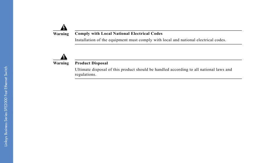 Linksys SFE2000 User Manual | Page 20 / 28