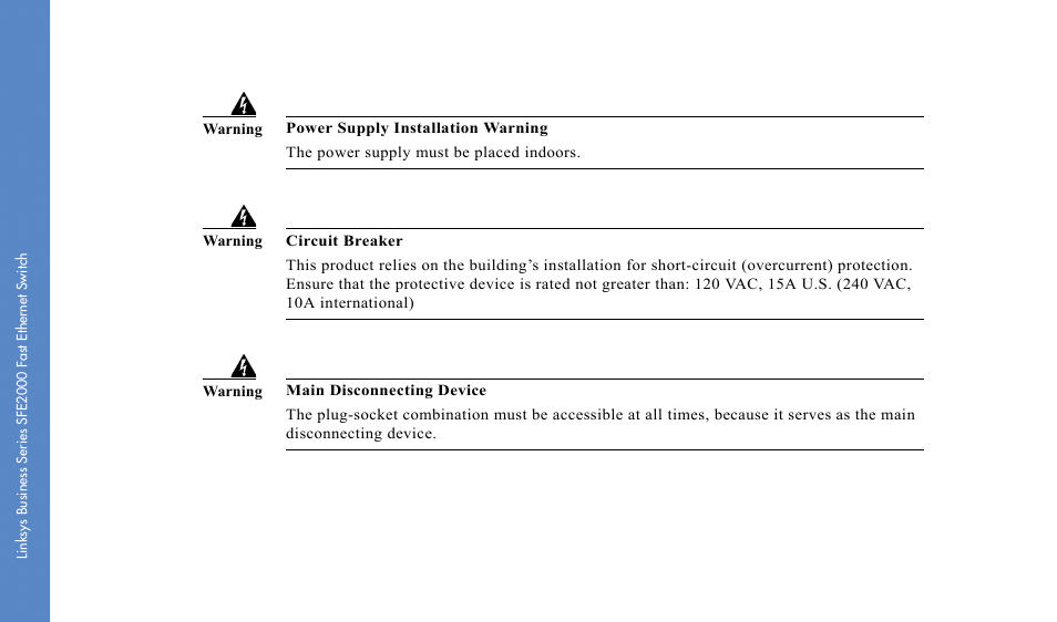 Linksys SFE2000 User Manual | Page 22 / 28