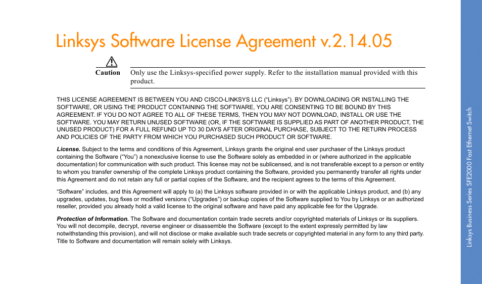 Linksys SFE2000 User Manual | Page 23 / 28