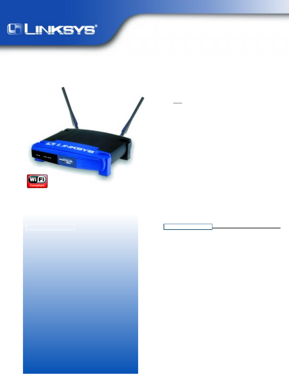 Linksys Instant WirelessTM Network Access Point WAP11 User Manual | 2 pages